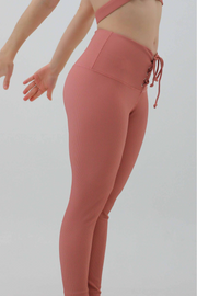 FabricFlex Collection Leggings (Pink Coral)